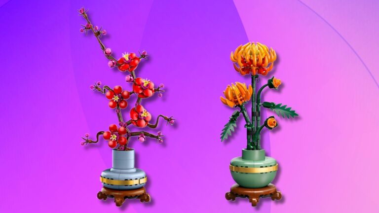 Two New LEGO Flower Sets Are Up For Preorder, Releasing August 1