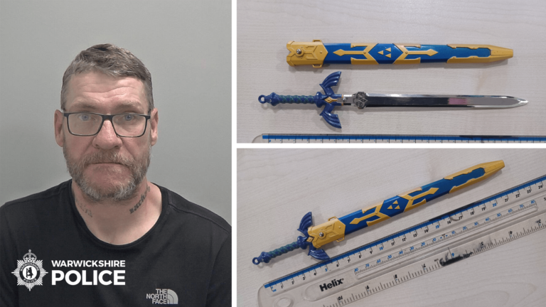 Man Sentenced to Four Months in Prison for Carrying a 6-Inch Master Sword in Public