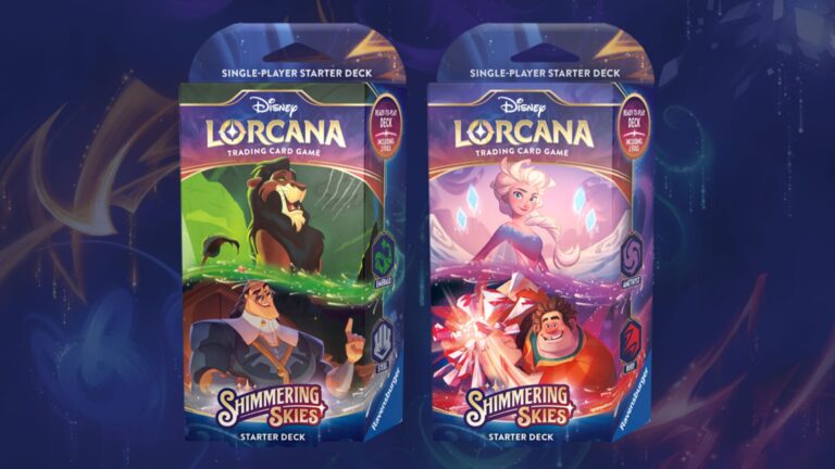 Disney Lorcana’s Shimmering Skies Starter Decks Spices Things Up with Lion King, Wreck-It-Ralph, and More