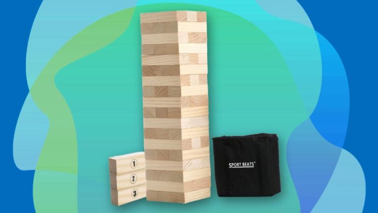 Amazon Has a Cheaper Version of Giant Jenga on Sale Today for Under $40