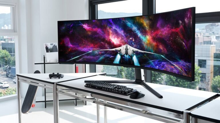 Save $900 Off the 57″ Samsung Odyssey Neo G9, The World’s Only Dual 4K UHD Gaming Monitor