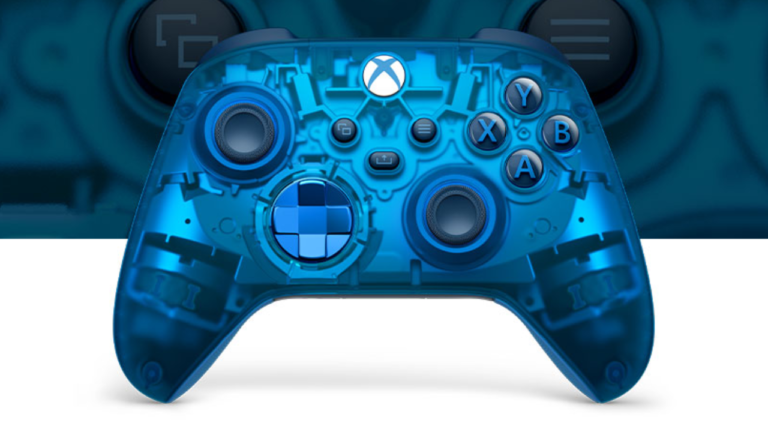 The Transparent Blue Xbox Controller is Up for Preorder at Amazon
