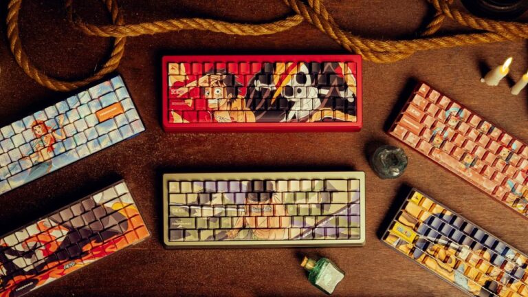 Higround Just Dropped a  New Lineup of One Piece Anime Themed Gaming Keyboards