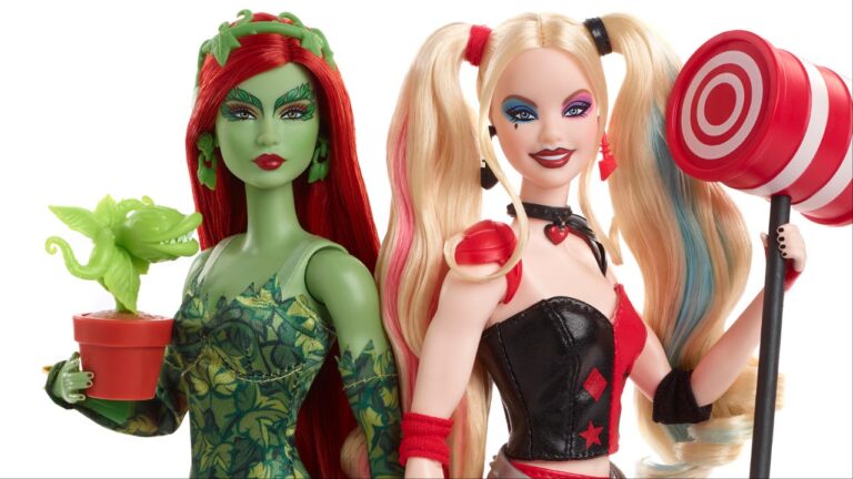 Mattel Reveals Poison Ivy and Harley Quinn Barbie Dolls for Batman Day