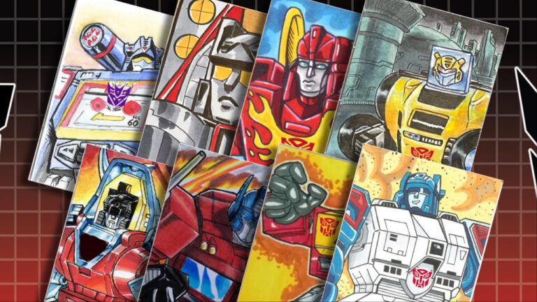 Dynamite Entertainment Reveals Transformers 40th Anniversary Trading Cards