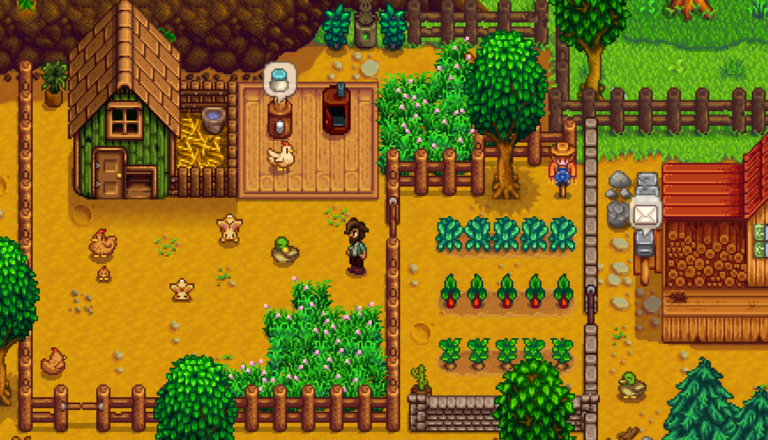 Stardew Valley LEGO Build Recreates the Entire Pelican Town