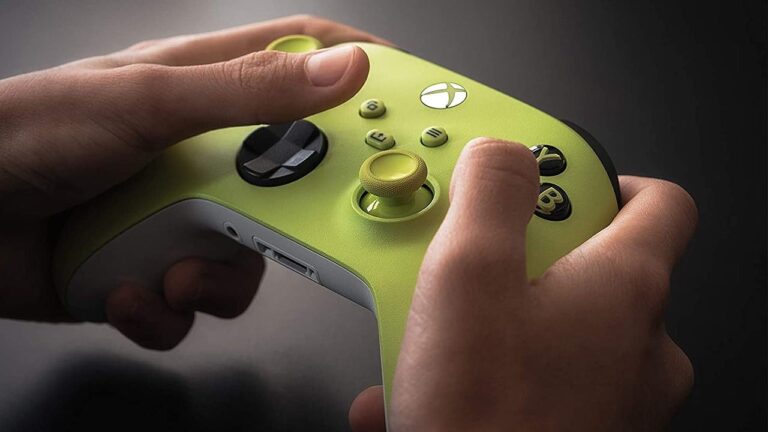 The Xbox Wireless Controller in Electric Volt or Astral Purple Is $39.99 Each