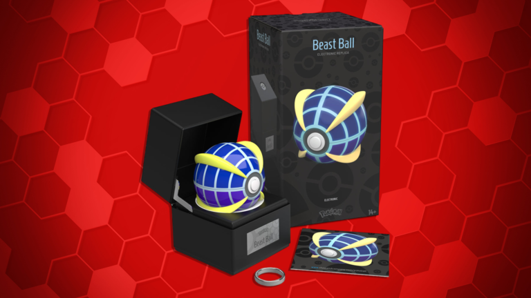 The New Pokémon Electronic Die-Cast Beast Ball Replica Is Now Available to Pre-Order on IGN Store