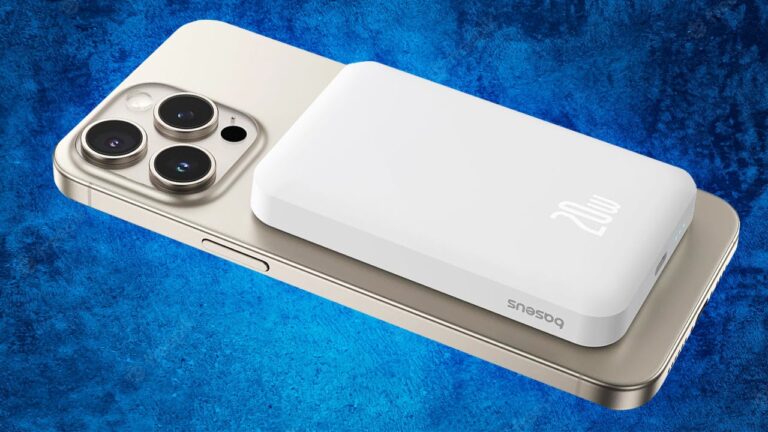This MagSafe Wireless Power Bank Fully Charges Your iPhone 16 for Just $10