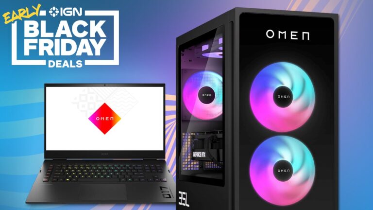 The HP Early Black Friday Sale Starts Now: The Best Deals on Omen Gaming Laptops & PCs