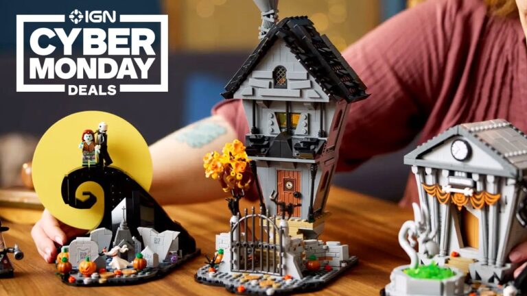 The Adorably Spooky LEGO Tim Burton’s The Nightmare Before Christmas Is on Sale for Cyber Monday