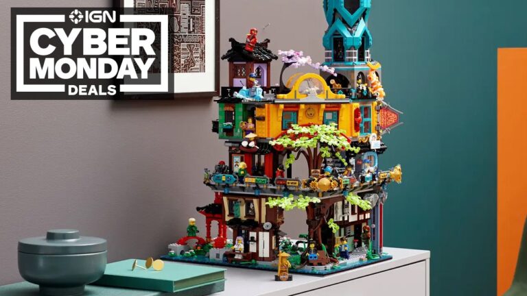 Save 20% Off the Massive LEGO Ninjago City Gardens Set for Cyber Monday, But It Might Sell Out Quickly