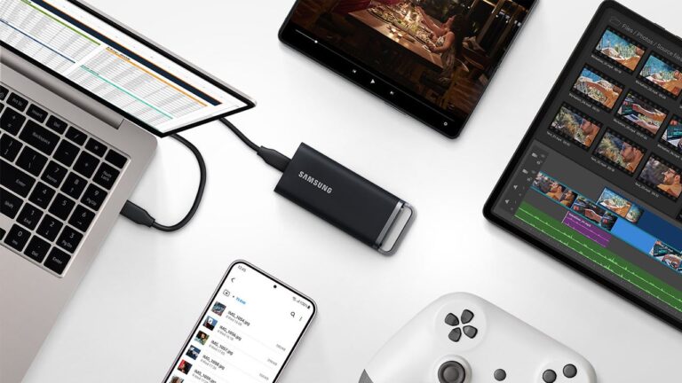 Score a Tiny 4TB Samsung USB 3.2 Portable SSD for Only $199 (or 8TB for $399)