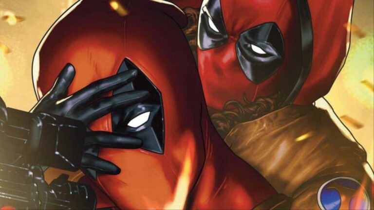 Miles Morales Battles Two Deadpools in Pools of Blood Crossover