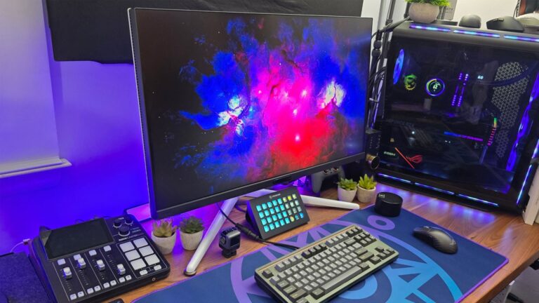 The BenQ Mobiuz EX321UX is a Worthy Flagship 4K 144Hz Mini-LED Gaming Monitor