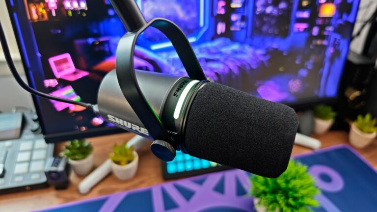 The Shure MV7i is an Excellent Mic with a Built-In Audio Interface