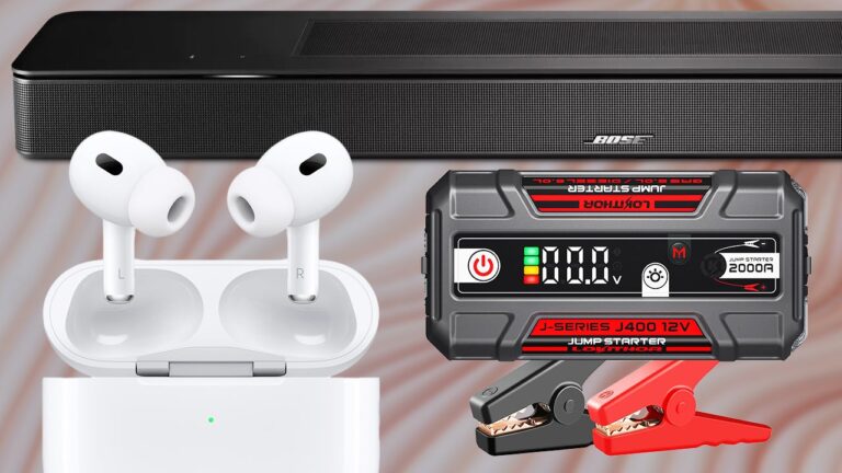 The Best Deals Today: AirPods Pro, Bose Soundbar, $9 Power Bank, Hulu and Disney+ for $3, and More