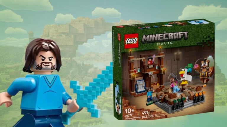 The New Minecraft Movie LEGO Sets Are Available Now, Including LEGO Jack Black as Steve