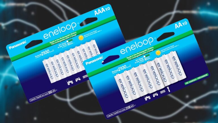Panasonic Eneloop Rechargeable Batteries Drop to The Lowest Price We’ve Seen
