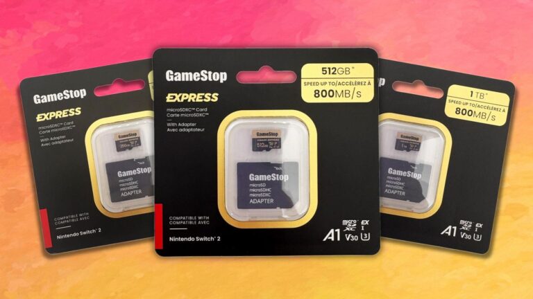 GameStop Has MicroSD Express Cards Up for Preorder, Just in Time for the Switch 2