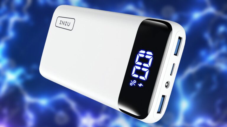 The Iniu 20,000mAh 22.5W Power Bank Just Dropped to $11.99 on Amazon