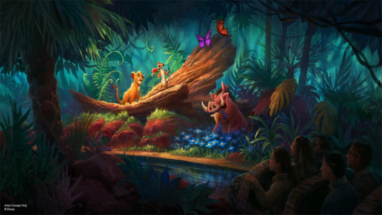 The Lion King Ride and Area at Disneyland Paris Gets New Images, Details, and a Construction Start Window