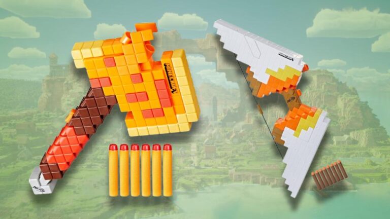 Amazon Is Slashing Prices on Nerf Minecraft Weapons as the New Movie Takes Over the Box Office