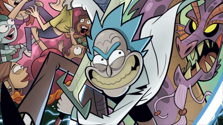 Oni Press Reveals Massive Rick and Morty Deluxe Omnibus Library Set