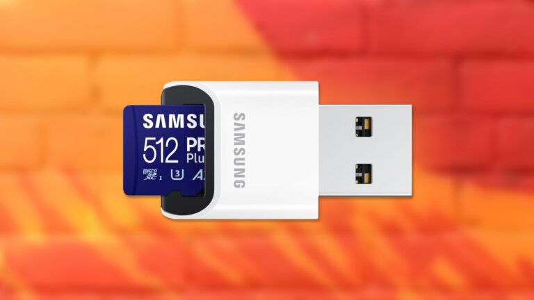 The 512GB Samsung Pro Plus Micro SDXC Card Includes a USB Adapter for Just $29.99
