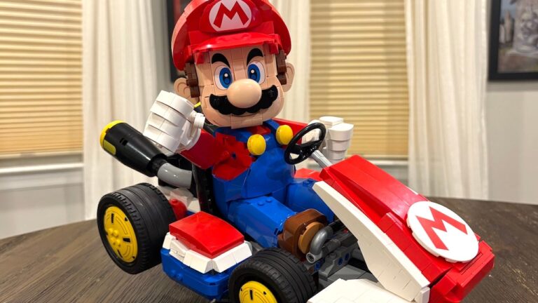 We Build LEGO Mario Kart: Mario & Standard Kart