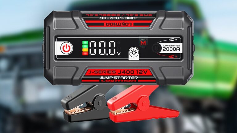 Save 60% Off the Lokithor J400 Cordless Car Jump Starter for Emergencies