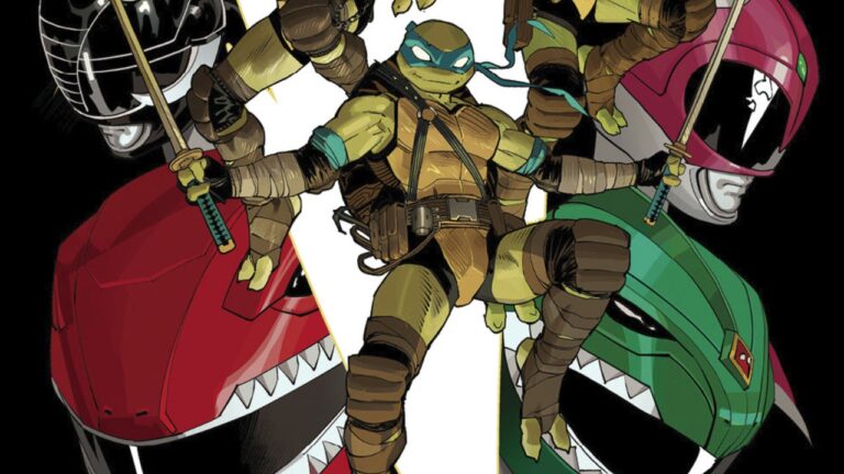 Mighty Morphin Power Rangers and Teenage Mutant Ninja Turtles Reunite for Third Crossover Series