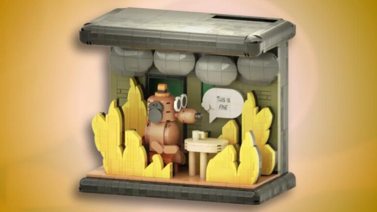 The This Is Fine Meme Is the Latest LEGO Ideas Project to Reach 10,000 Supporters