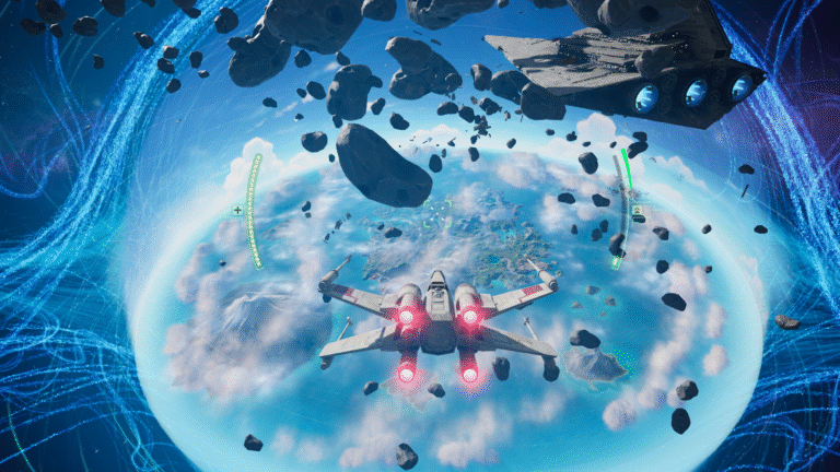 Superman Arrives in Fortnite Battle Royale During Star Wars Live Event, as Death Star Detonates and Destruction Rains Down