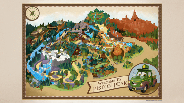 Cars Land at Walt Disney World Called Piston Peak National Park, Part of ‘Largest Expansion in the History of Magic Kingdom’