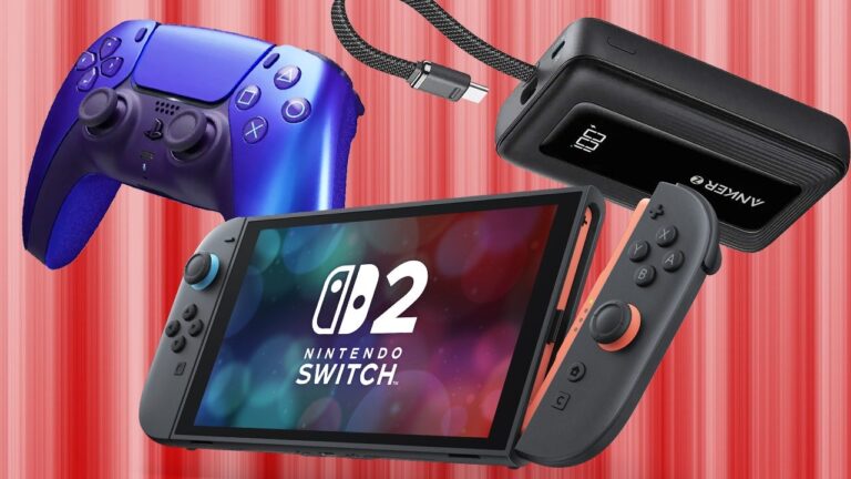 The Best Deals Today: Cheap Nintendo Switch 2 Screen Protector and Case, PS5 DualSense Controllers, Anker Power Banks, Samsung SSDs, and More