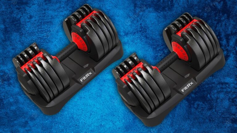 Why Pay $400 for Bowflex When You Can Get These FitRX Adjustable Dumbbells for Half the Price