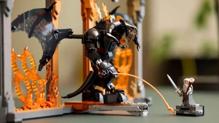 LEGO Lord of the Rings Balrog Raises Eyebrows for What Some Fans Say Is an Unfortunate Pose