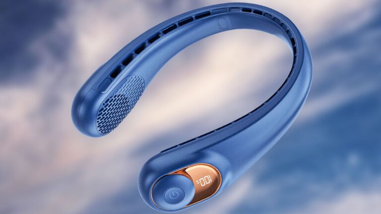 Pick Up a Portable Electronic Neck Fan to Cool Your Noggin for Just $13 on Amazon
