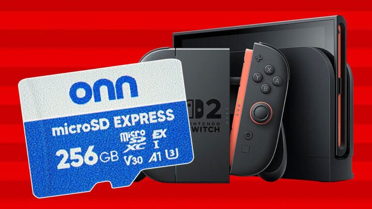 Walmart Has a 256GB Nintendo Switch 2 MicroSDXC Express Card For Way Cheaper Than Everyone Else