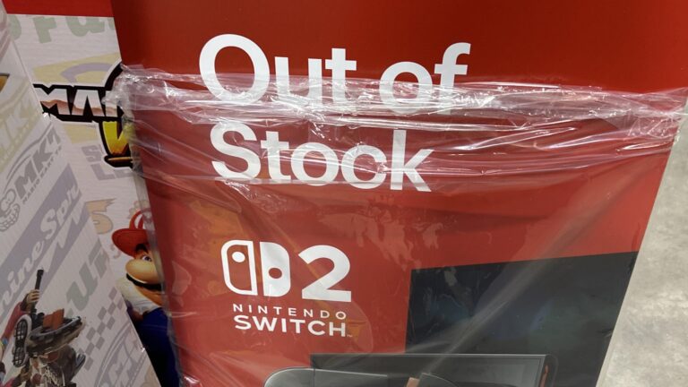 Days Before Switch 2’s Release Date, Nintendo Ships Official ‘Out of Stock’ Signs to Retailers