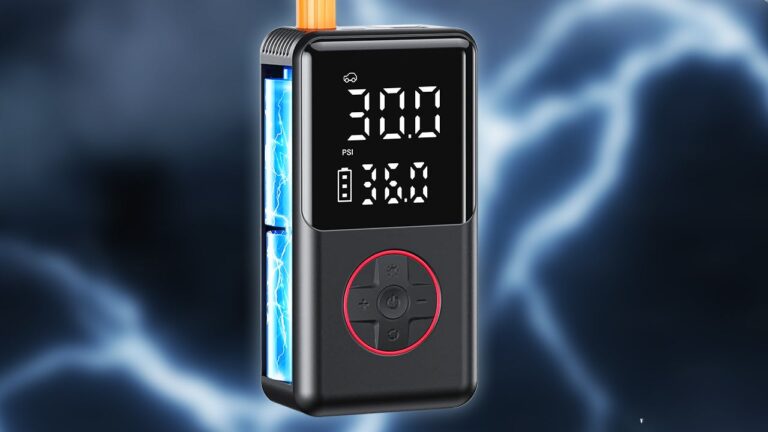 Save 50% Off the Jusuox Cordless Tire Inflator and Air Compressor, Now Just $15 With This Amazon Deal