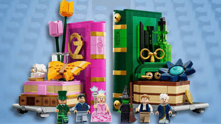 LEGO Announces New Wicked: Glinda & Elphaba Bookends, Available for Preorder Now