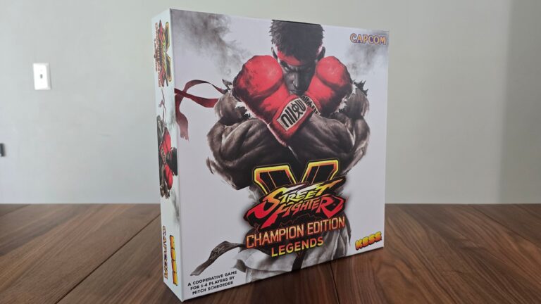 Street Fighter V: Champion Edition – Legends Board Game Review
