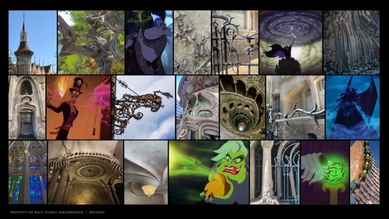 Walt Disney World’s Villains-Themed Land to Utilize ‘Conjured Architecture,’ Inspirations Revealed at Destination D23