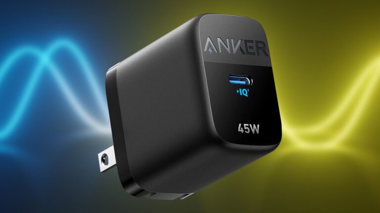 Pick Up the Slim Anker Ace 45W USB Type-C Wall Charger for Just $12 at Target