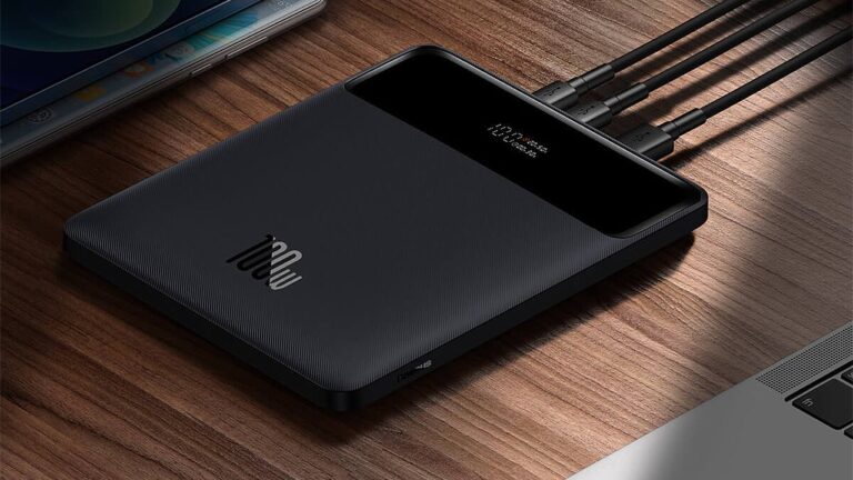 Save 50% Off the Ultra-Slim Baseus Blade 20,000mAh Power Bank with 100W of Power Delivery
