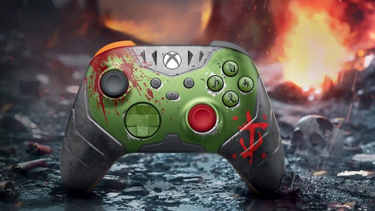 Save 33% Off the Doom: The Dark Ages Limited Edition Xbox Wireless Controller