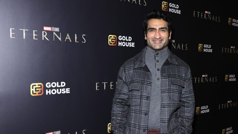 Marvel’s Eternals Star Kumail Nanjiani Says He Originally Signed on for ‘Six Movies, a Video Game, a Theme Park Ride’