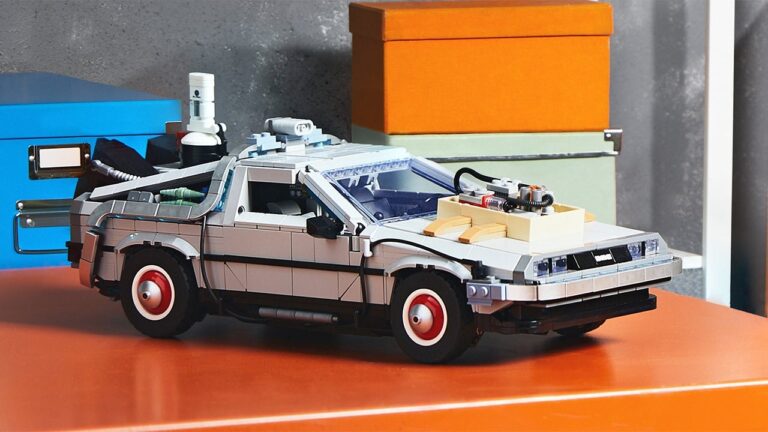 The LEGO Back to The Future DeLorean Time Machine Is on Clearance for $70 at Select Walmart Locations